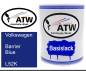 Preview: Volkswagen, Barrier Blue, L52K: 1L Lackdose, von ATW Autoteile West.